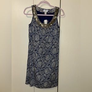 💙🤎♦️NWT LOFT Sequin Neck Dress🤎💙